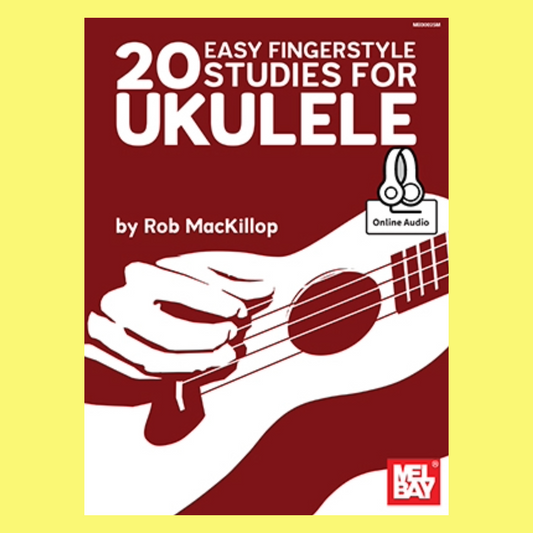 20 Easy Fingerstyle Studies For Ukulele Book/Ola