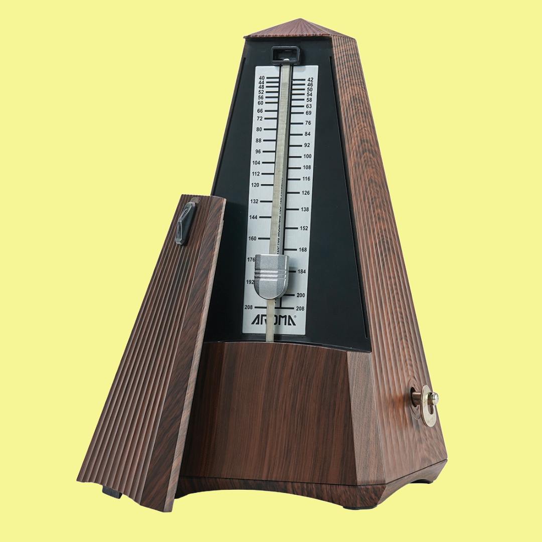 Aroma AM-711 Wood-look Mechanical Metronome