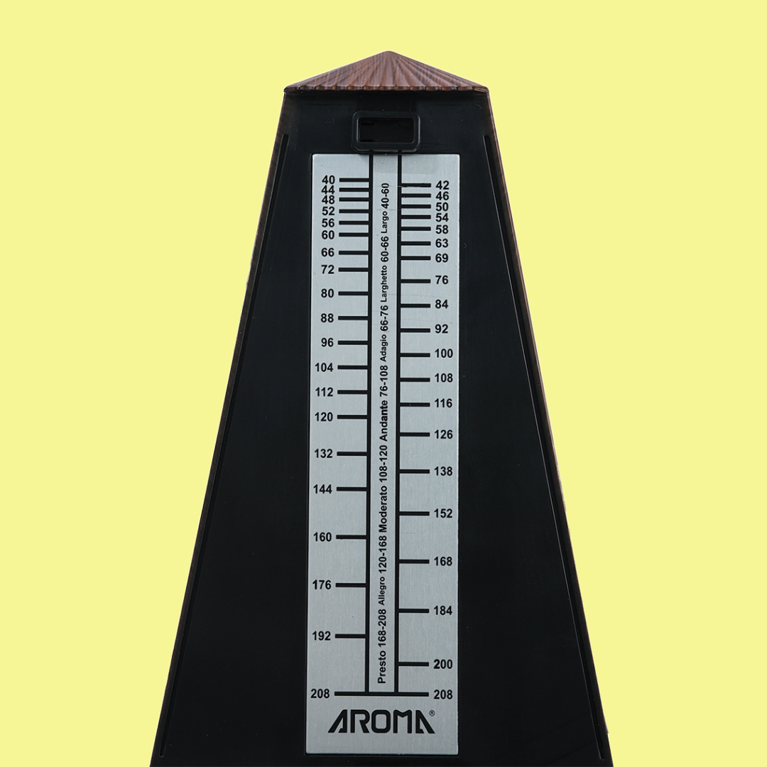 Aroma AM-711 Wood-look Mechanical Metronome