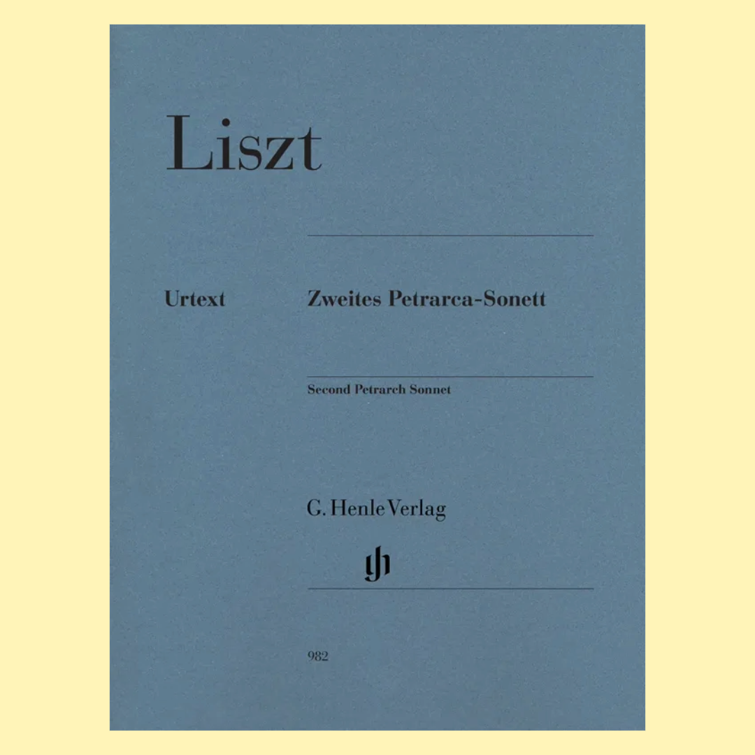 Liszt - Sonetto 104 Del Petrarca Piano Sheet Music