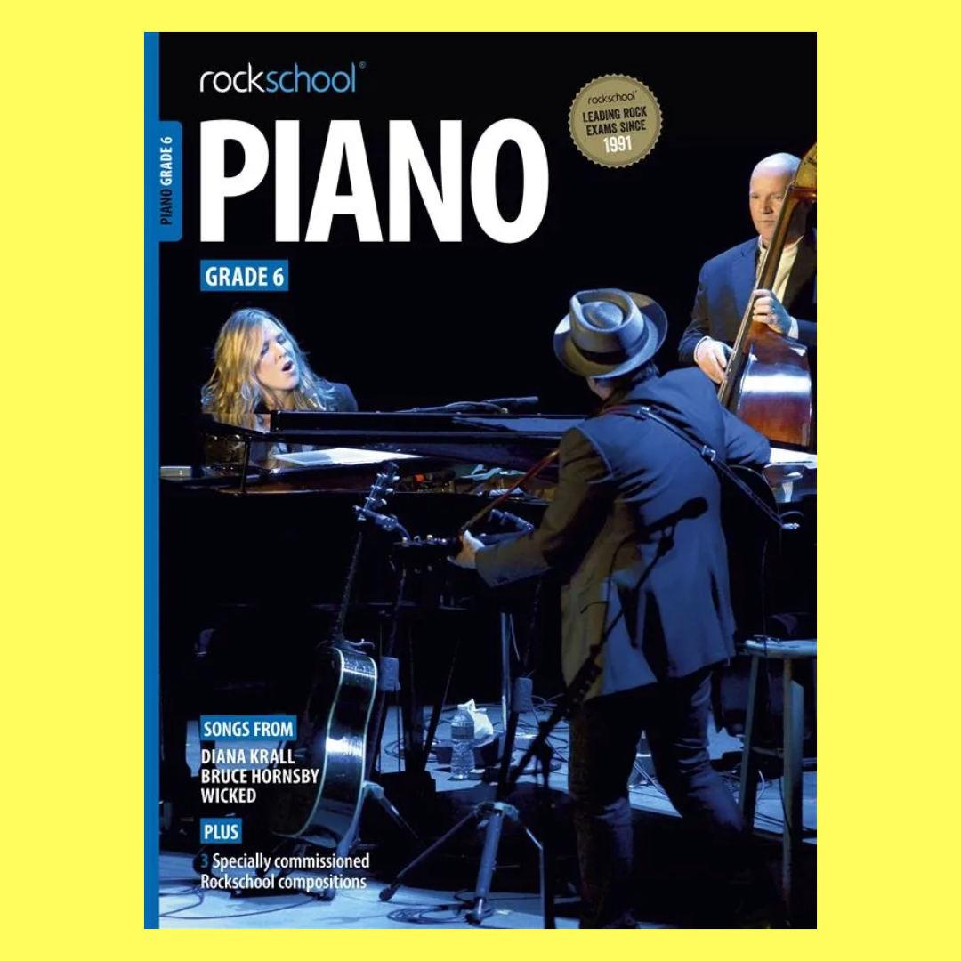 Rockschool Piano Grade 6 Book (2015-2019)