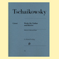 Tchaikovsky - Works For Violin Book