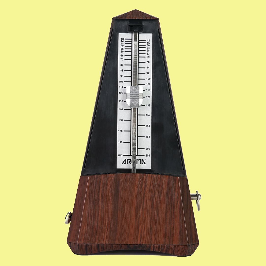 Aroma AM-711 Wood-look Mechanical Metronome