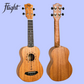 Flight DUS371 Mahogany Soprano Ukulele with Padded Gig Bag