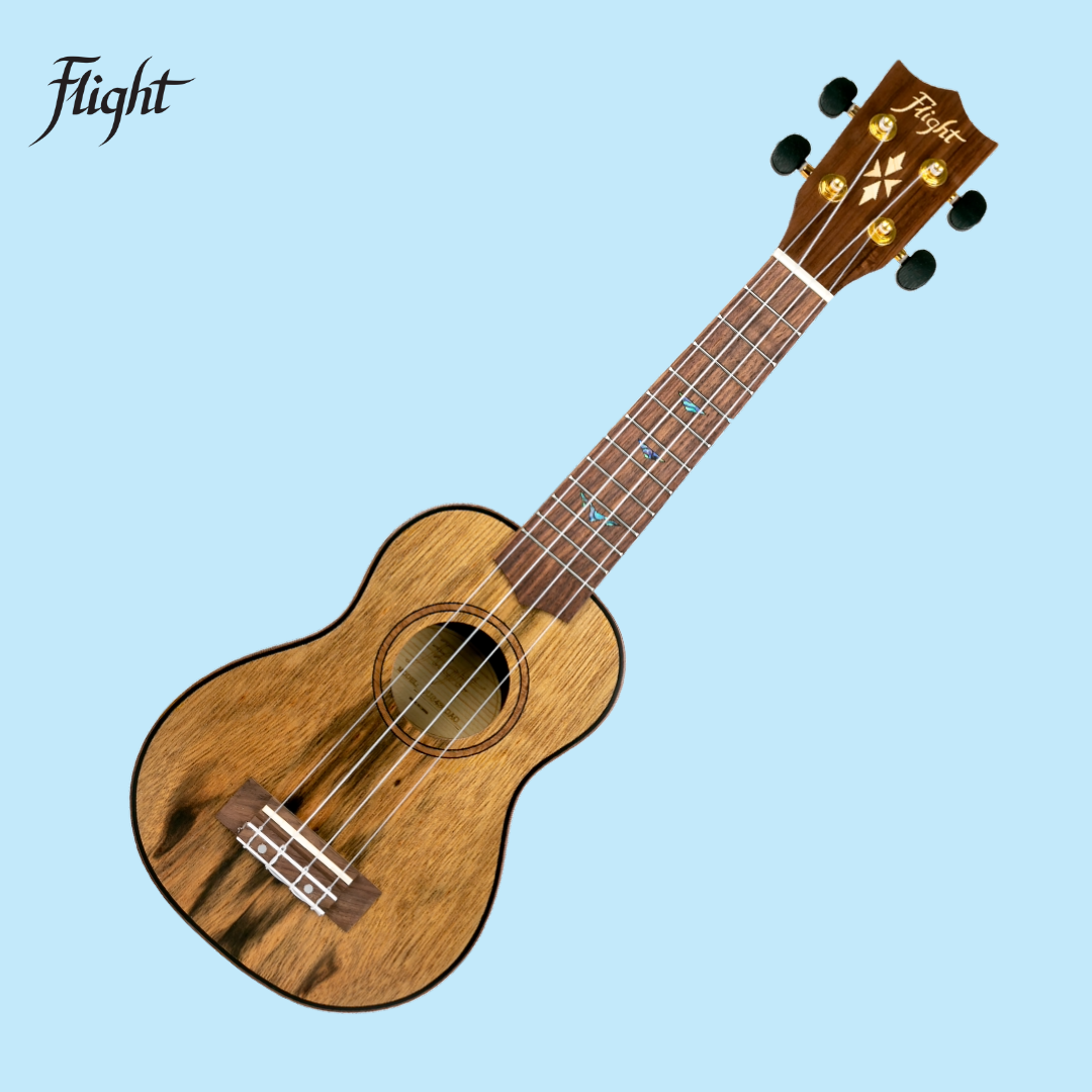 Flight DUS430 DAO Soprano Ukulele with Gig Bag