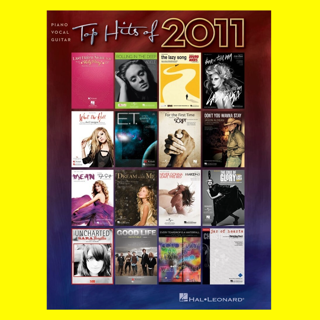 Top Hits Of 2011 - Piano, Vocal & Guitar Songbook