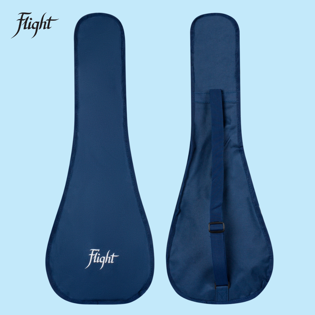 Flight TUC-55 Acacia Travel Concert Ukulele with Gig Bag