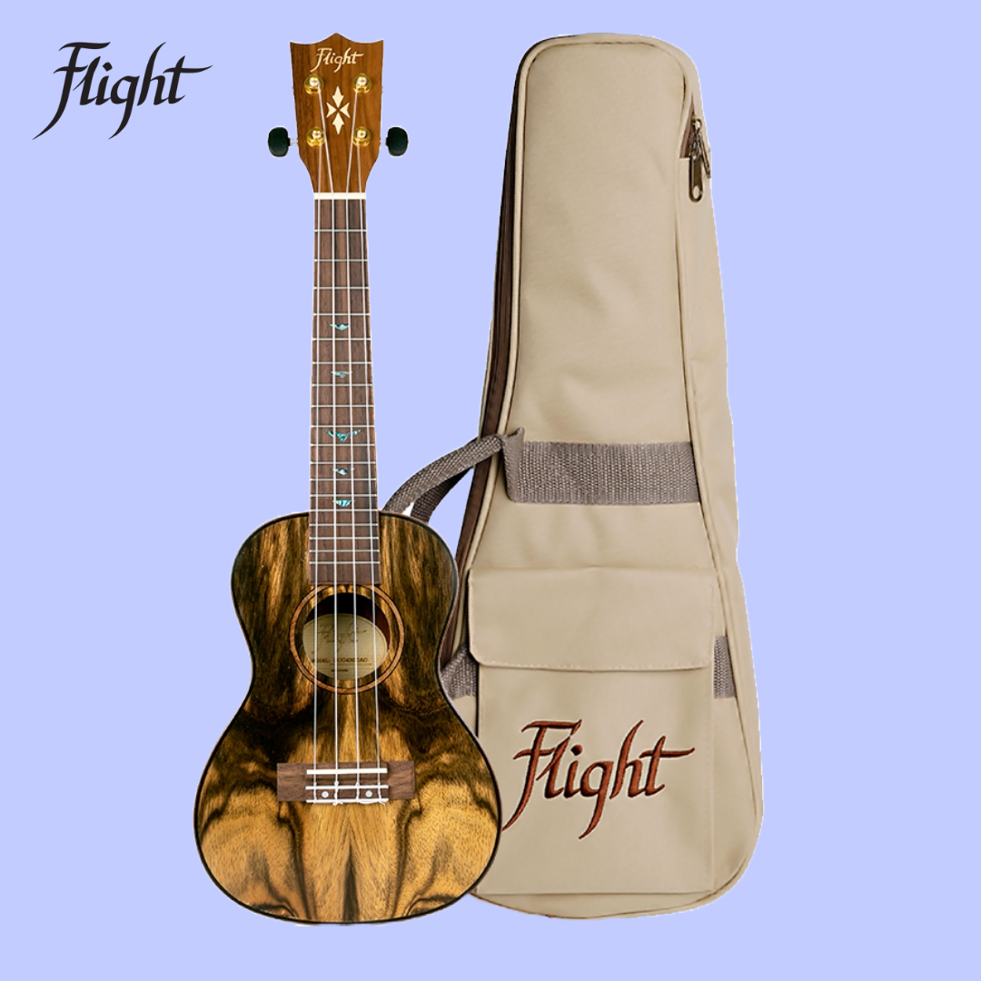 Flight DUC430 DAO Concert Ukulele with Padded Gig Bag