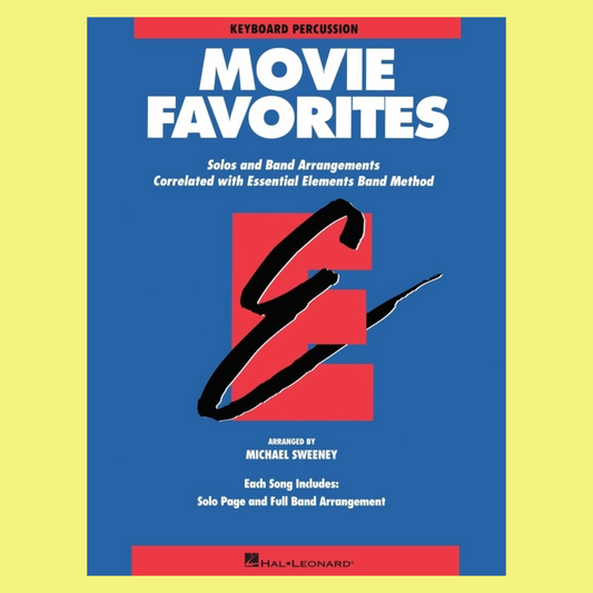 Essential Elements Movie Favorites - Keyboard Percussion Book