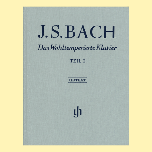 J.S Bach - Preludes And Fugues Urtext Book 1 Bound Book (Revised Edition)