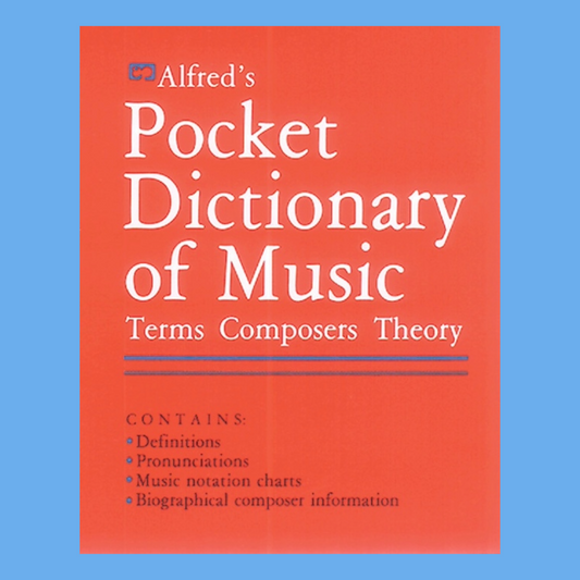 Alfred's Pocket Dictionary Of Music Book