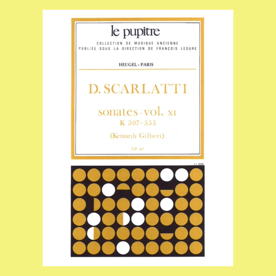 Domenico Scarlatti - Sonatas Volume 11 K507-555 Piano Book