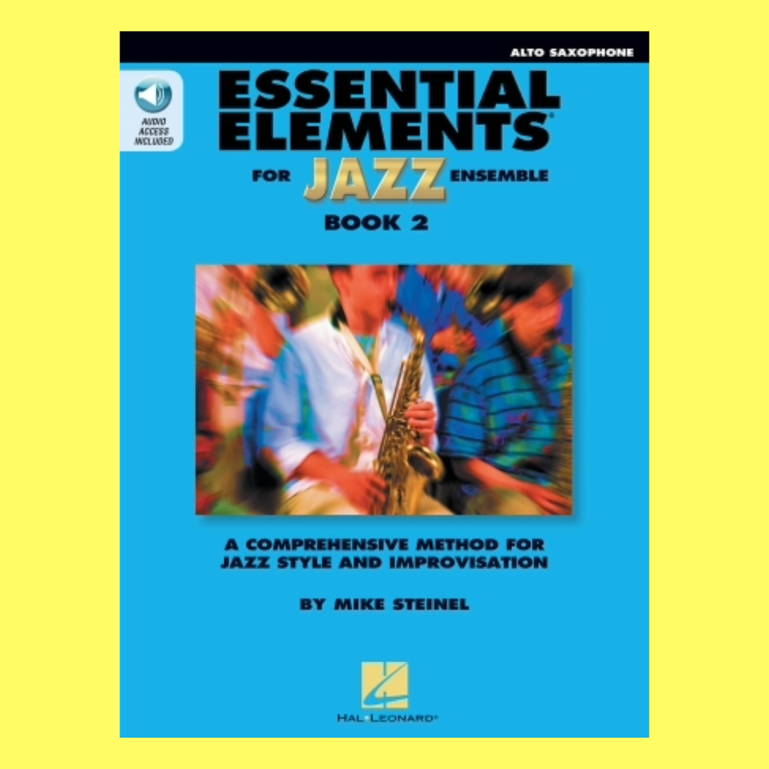 Essential Elements For Jazz Ensemble Eb Alto Saxophone - Book 2