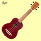 Flight NUS380 Coral Soprano Ukulele with Gig Bag