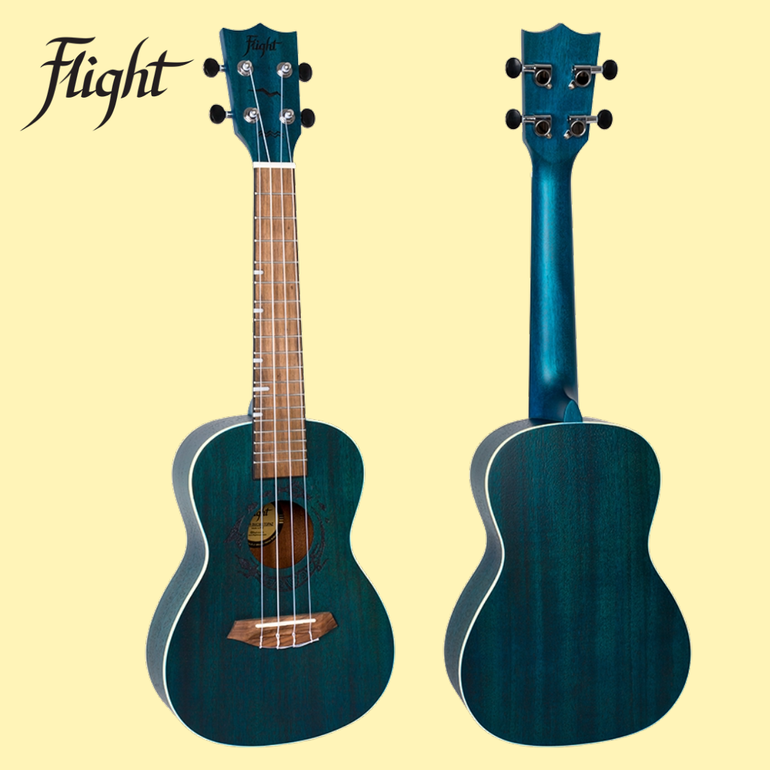 Flight DUC380 Topaz Concert Ukulele with Padded Gig Bag