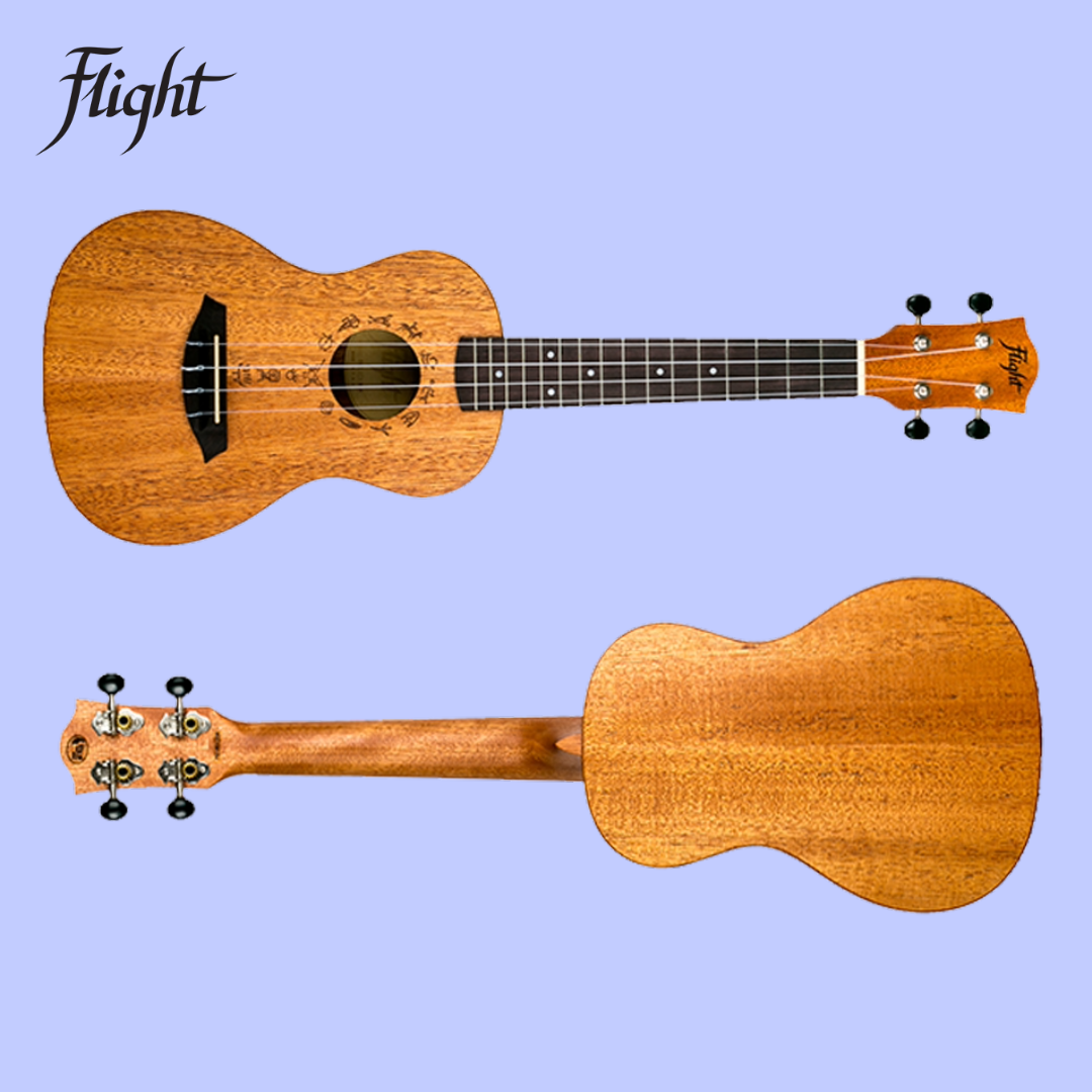 Flight DUC373 Mahogany Concert Ukulele with Gig Bag