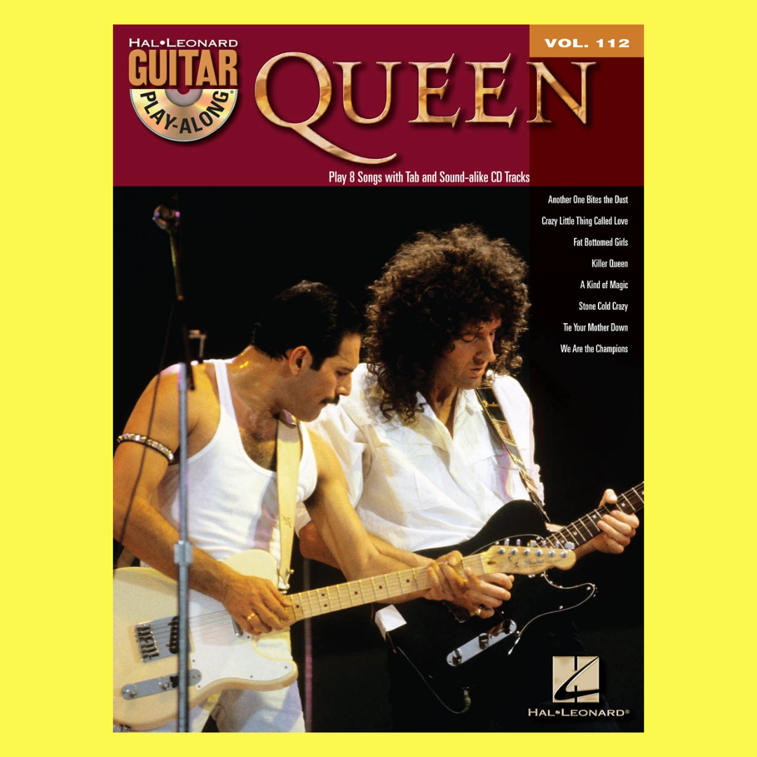 Queen - Guitar Play Along Volume 112 Book/Ola