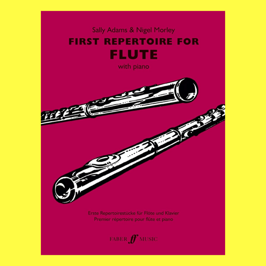 Sally Adams - First Repertoire For Flute Book