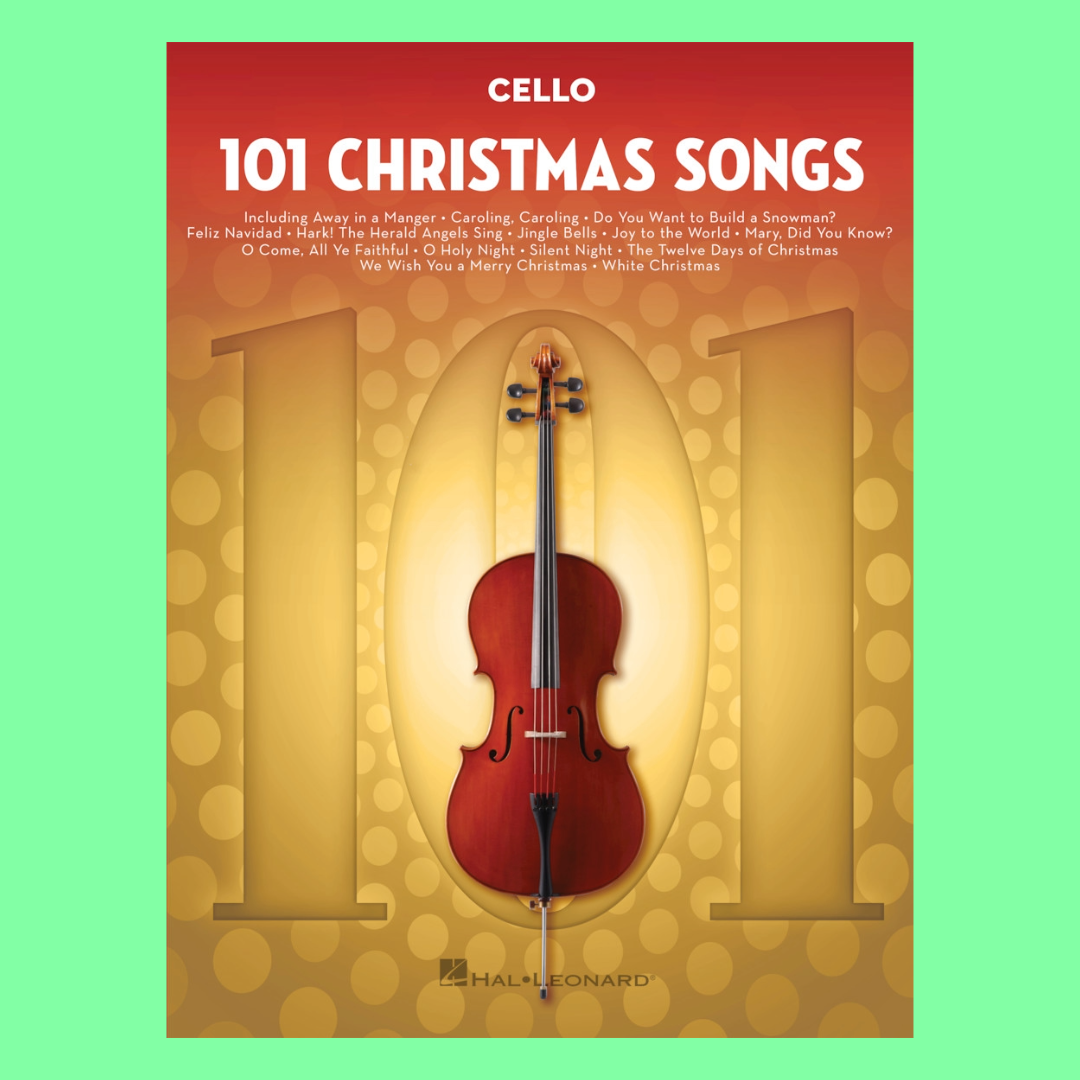 101 Christmas Songs For Cello Book