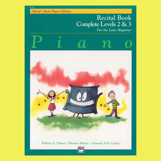 Alfred's Basic Piano Library - Recital Book Complete Level 2 & 3