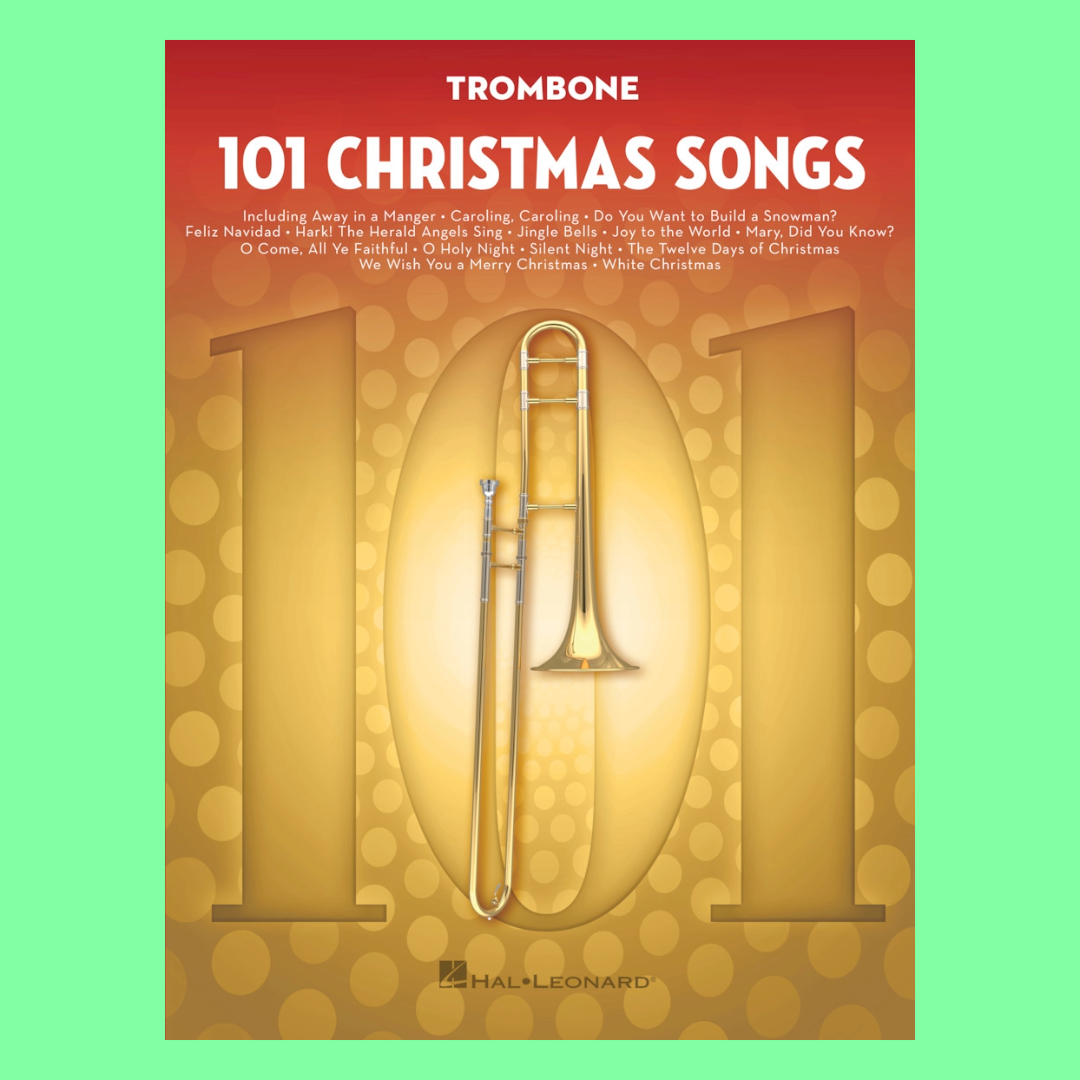 101 Christmas Songs For Trombone Book