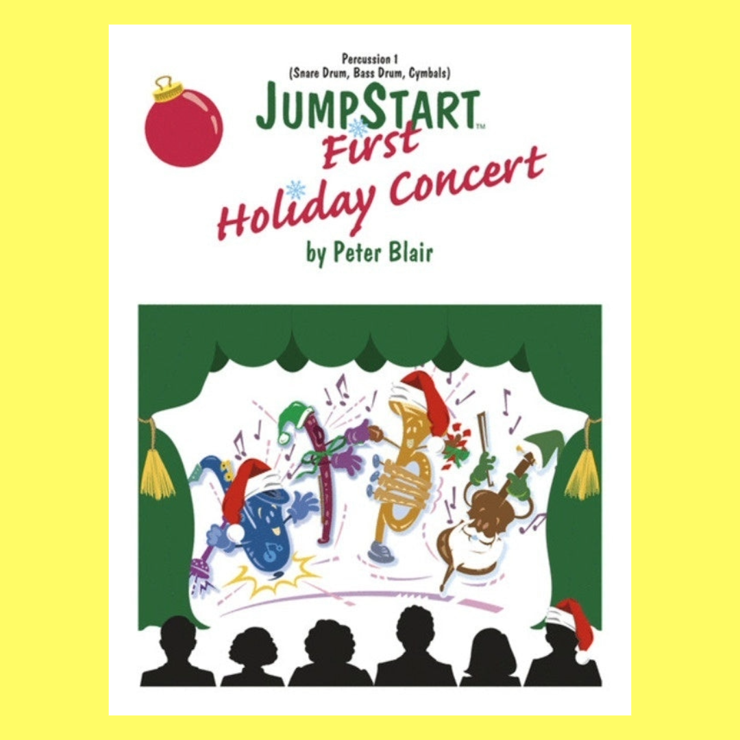 Jumpstart First Holiday Concert Percussion Grade 1 Sheet Music