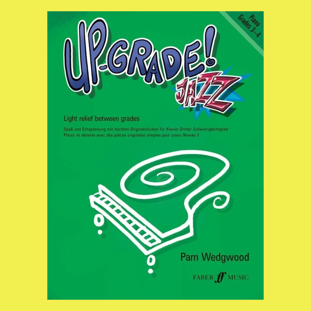 Up Grade Jazz - Piano Grade 3-4 Book