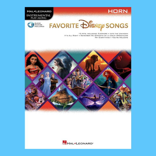 Favorite Disney Songs For Horn - Play Along Book/Ola