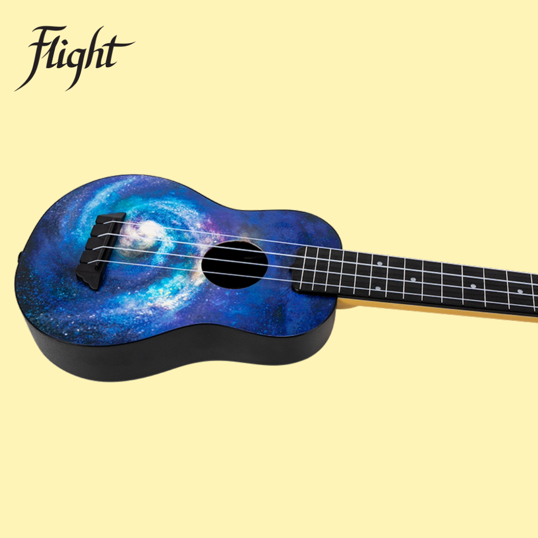 Flight TUSL40 Space Travel Concert Scale Soprano Ukulele with Travel Bag