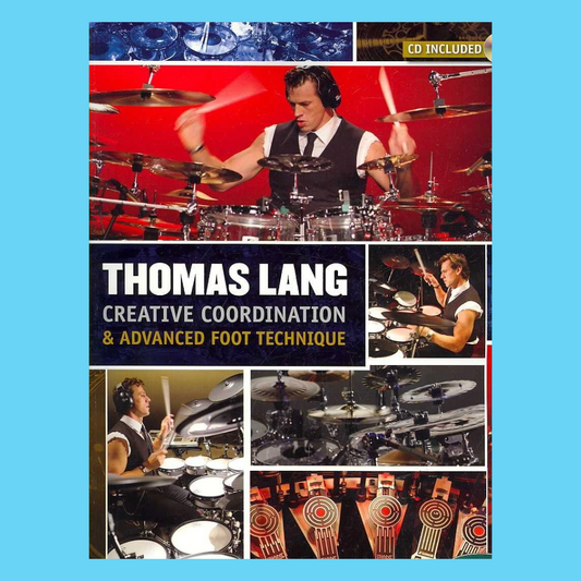 Thomas Lang - Creative Coordination & Foot Technique Book/Cd