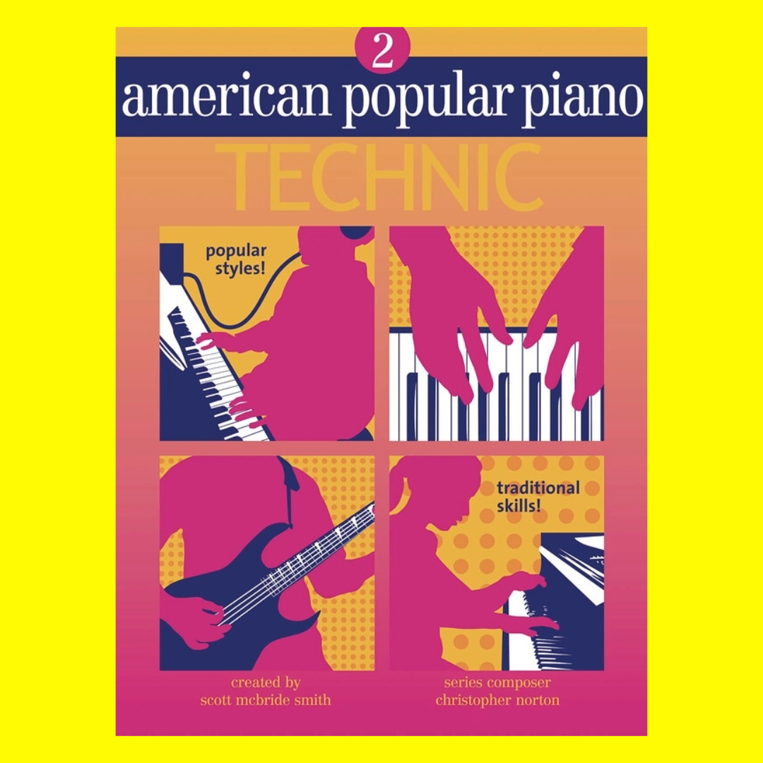 American Popular Piano Technic -  Level 2 Book