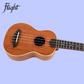 Flight DUS321 Soprano Ukulele Mahogany with Padded Gig Bag