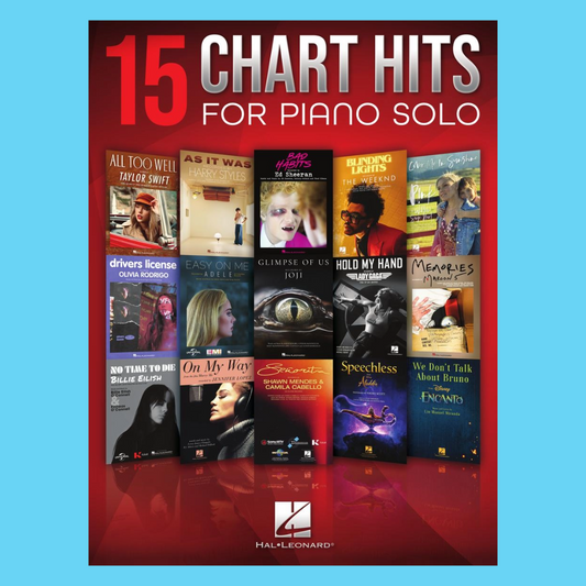 15 Chart Hits for Piano Solo Book