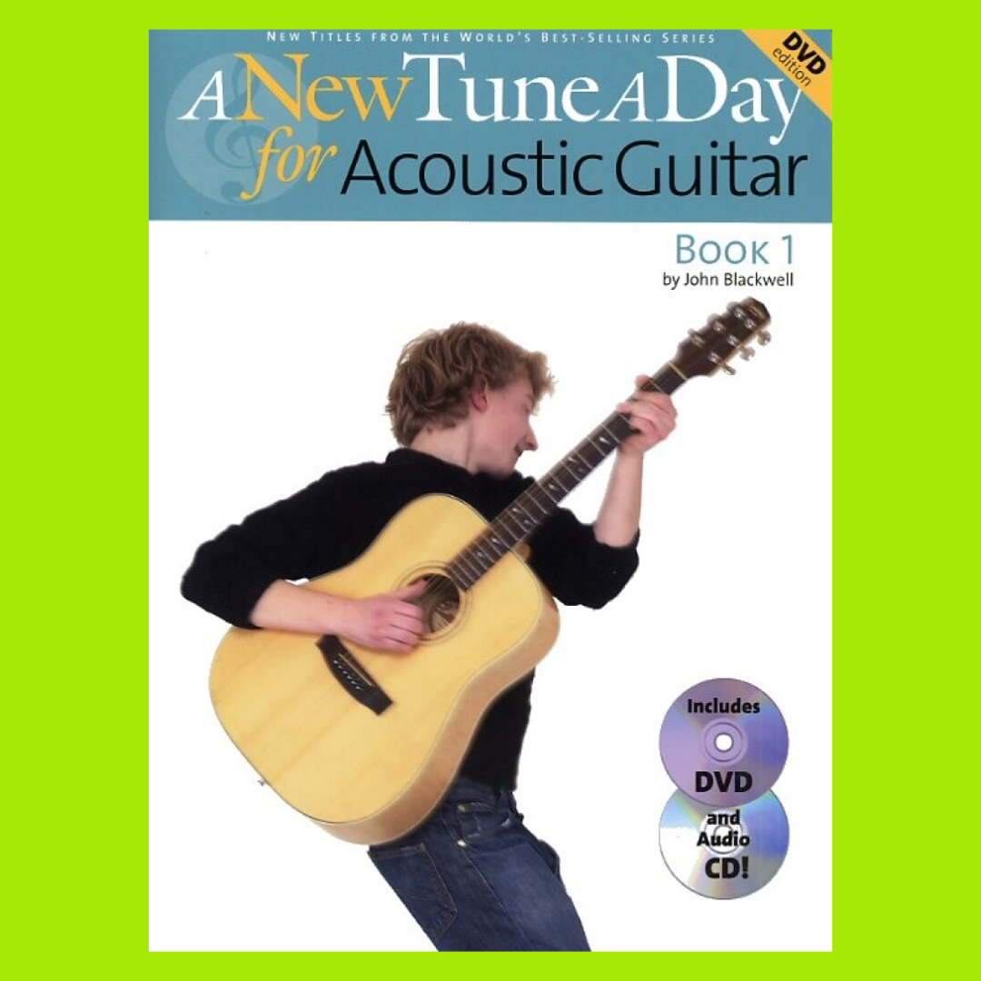 A New Tune A Day - Acoustic Guitar Book 1 (Book, Cd & DVD)