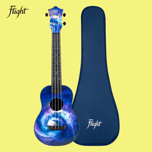 Flight TUC-40 Space Travel Concert Ukulele with Gig Bag