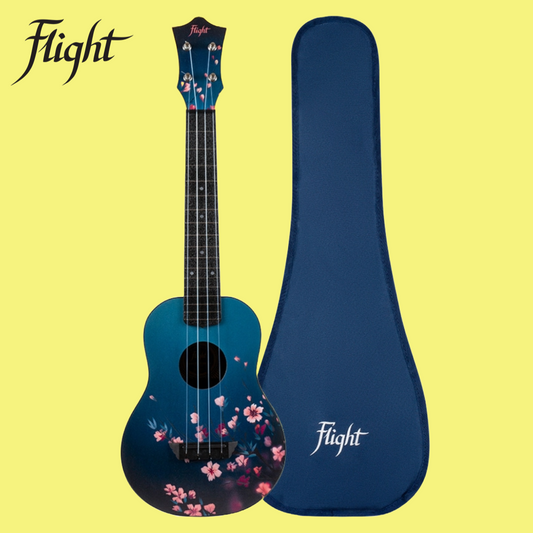 Flight TUC-32 Sakura Travel Concert Ukulele with Gig Bag