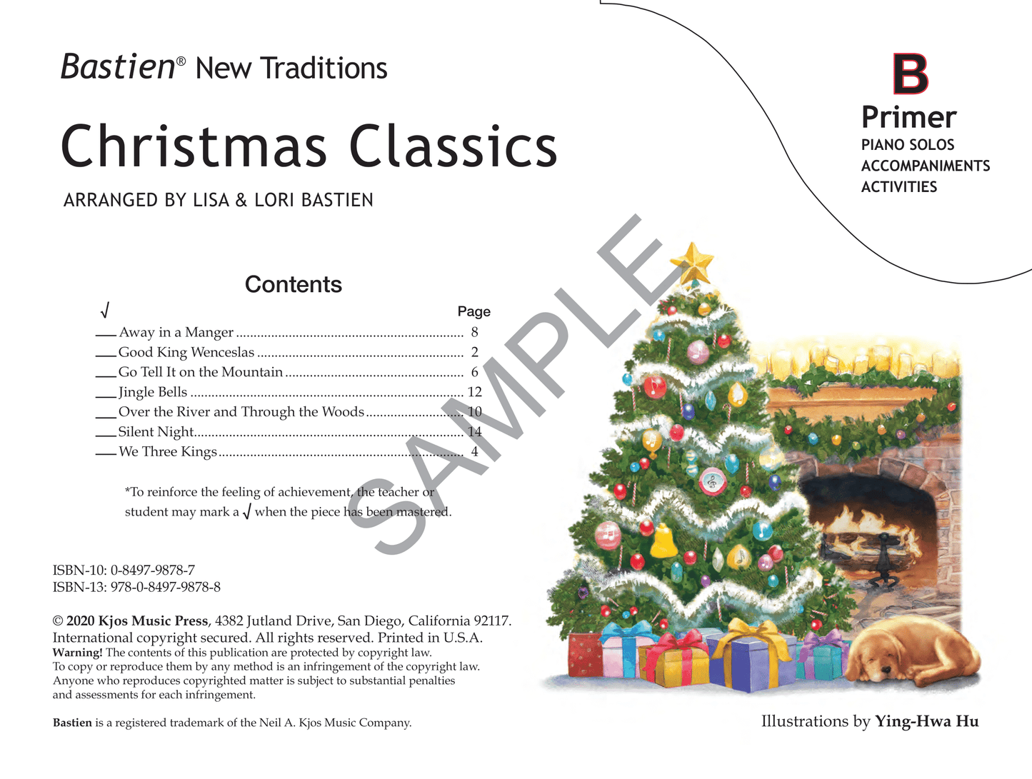 Bastien: New Traditions - Christmas Classics Primer B Book