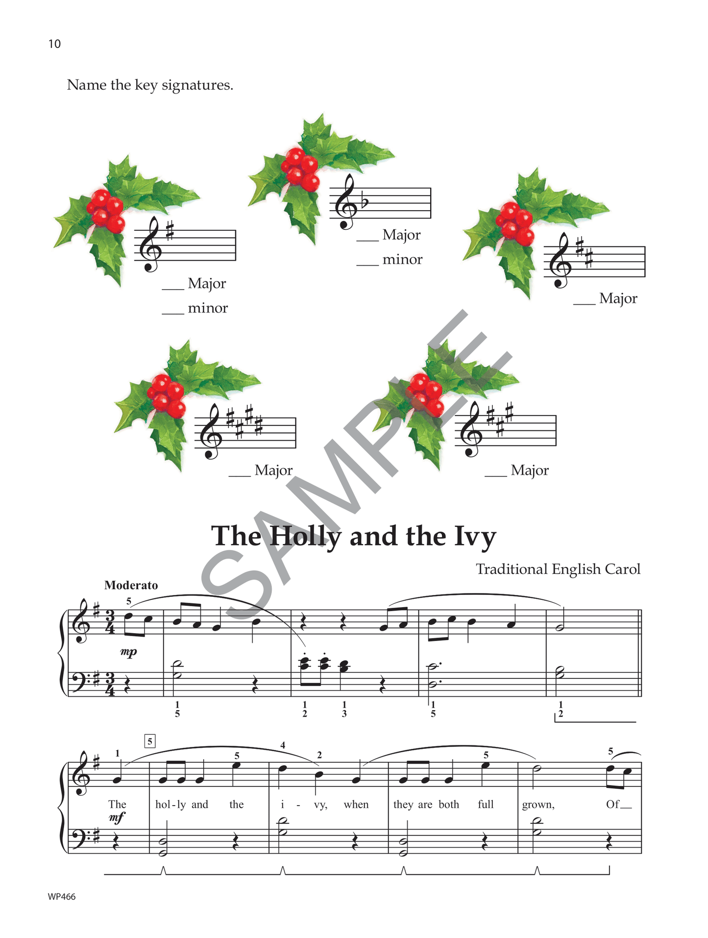 Bastien: New Traditions Christmas Classics - Level 3 Book