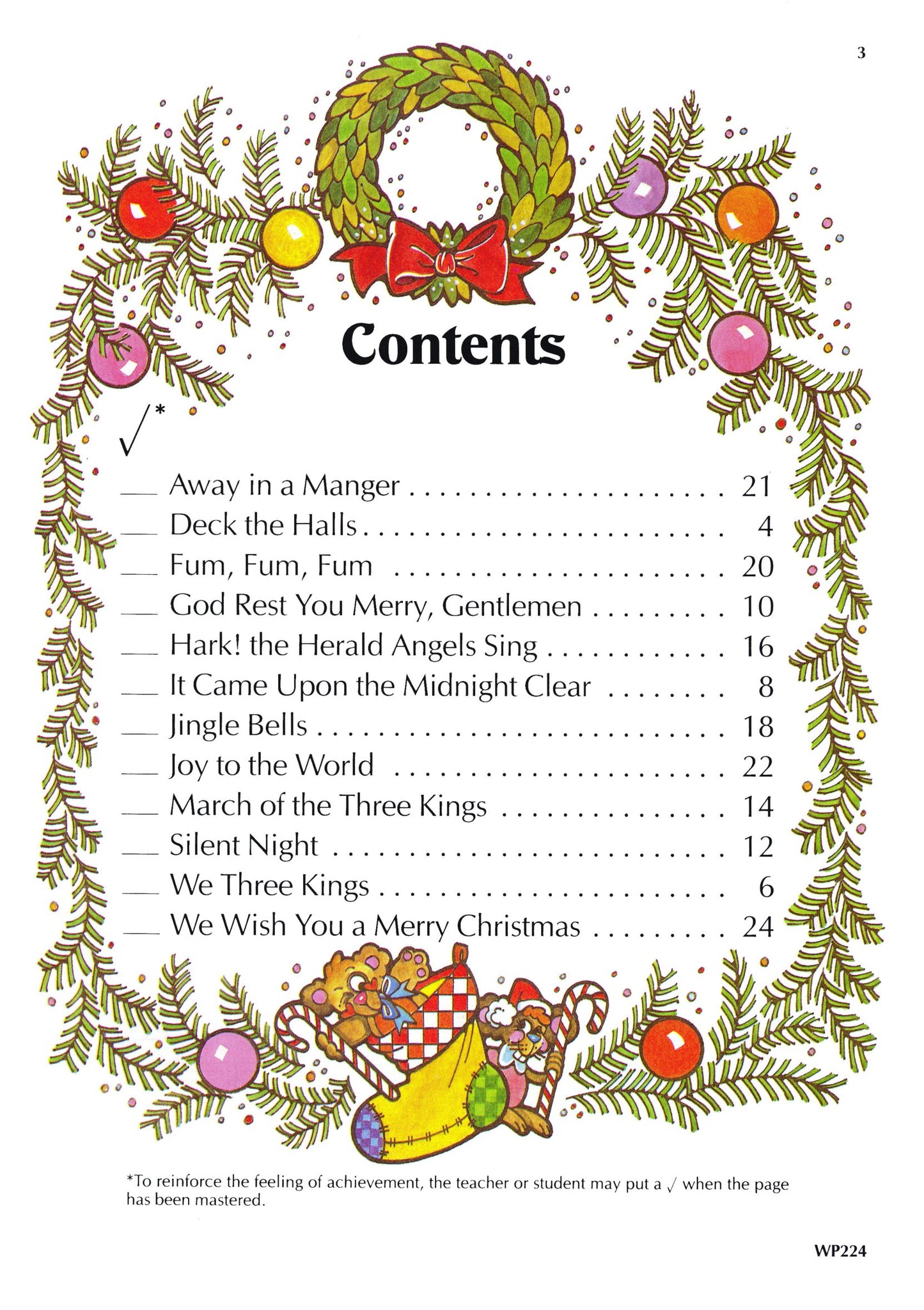 Popular Christmas Songs - Level 4 Book