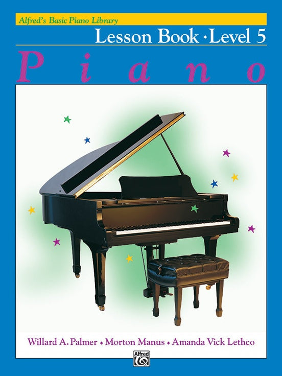 Alfred's Basic Piano Library - Lesson Level 5 Book