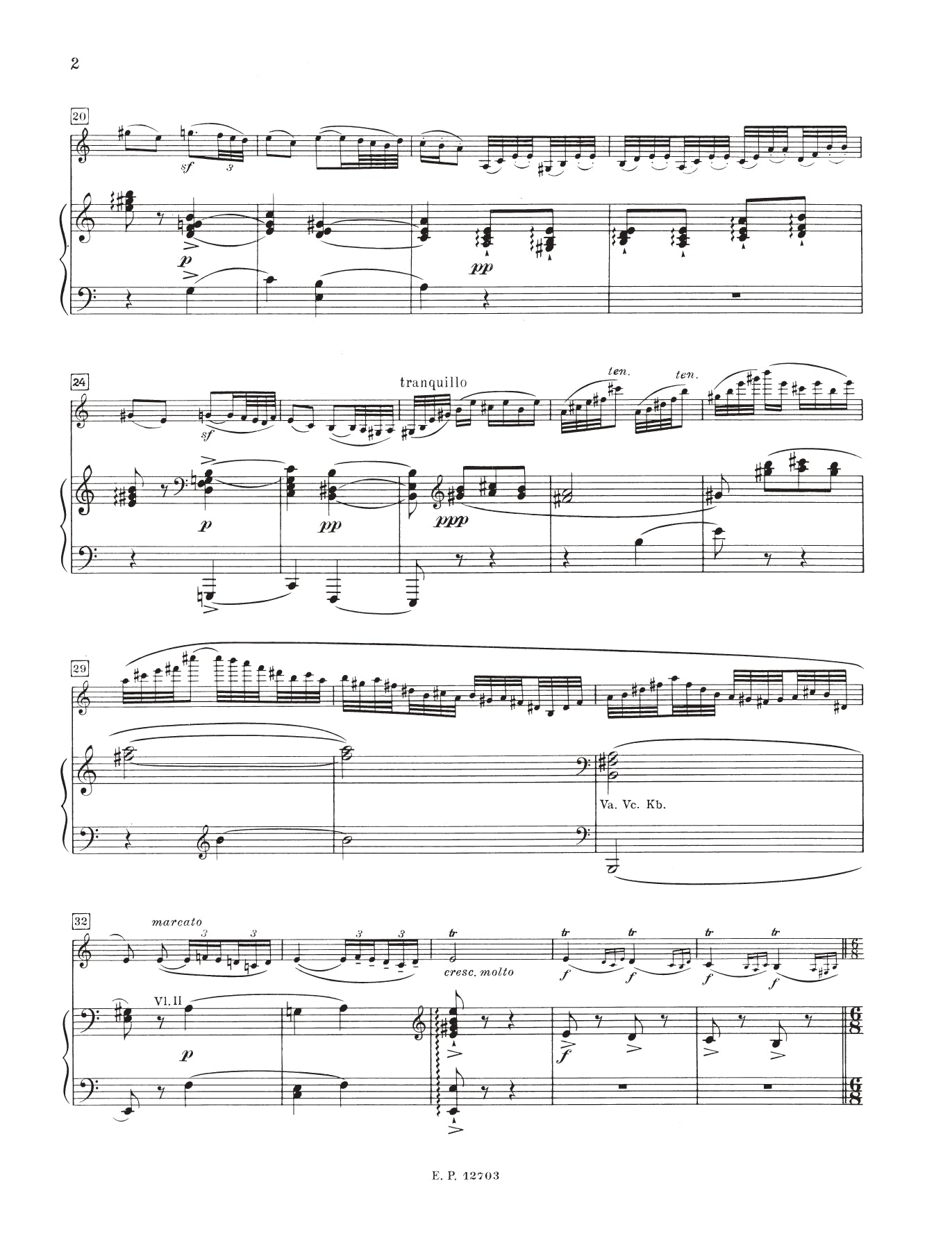 Introduction And Rondo Capriccioso Op 28 Violin with Piano Book