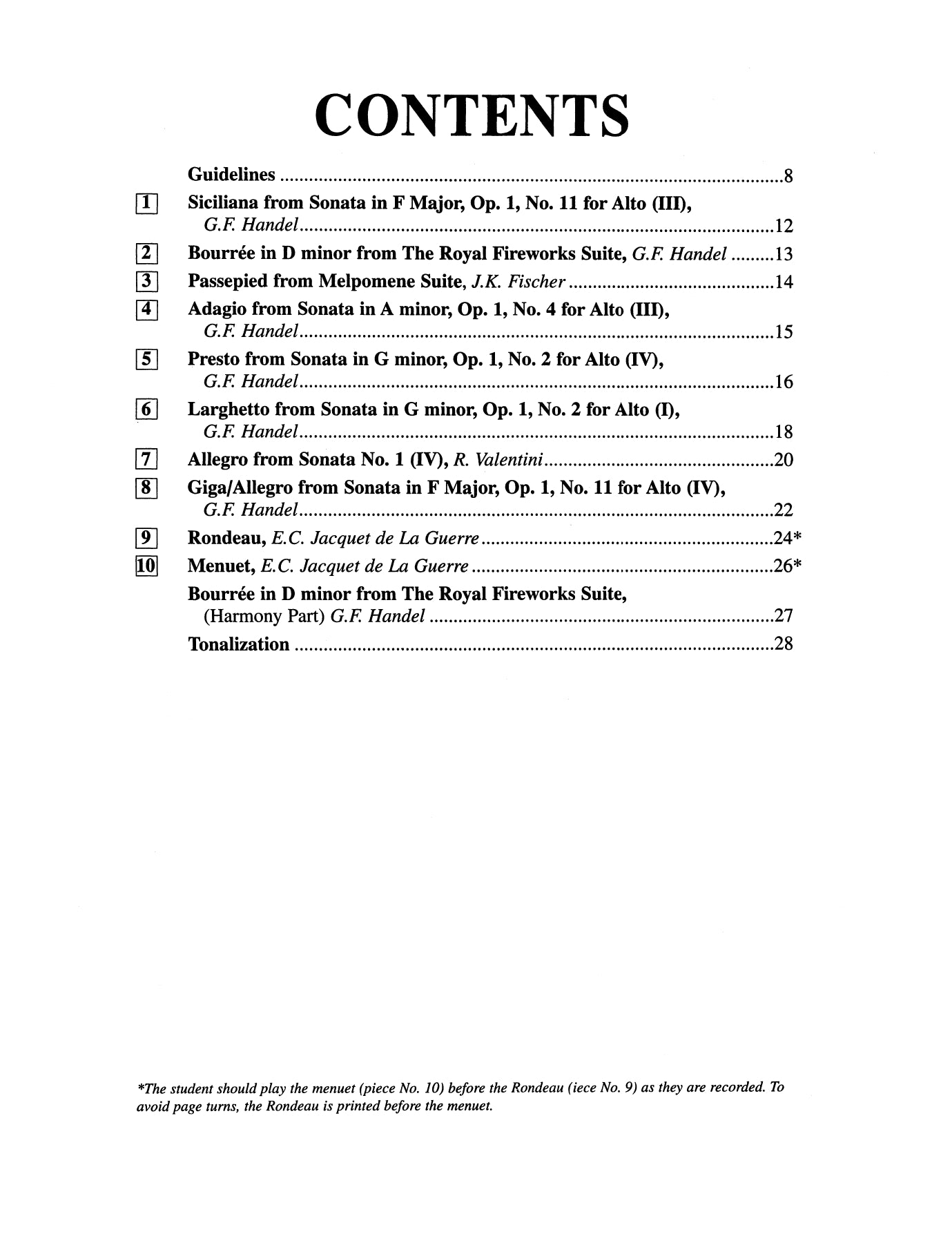 Suzuki Recorder School - Volume 3 Descant Recorder Part Book