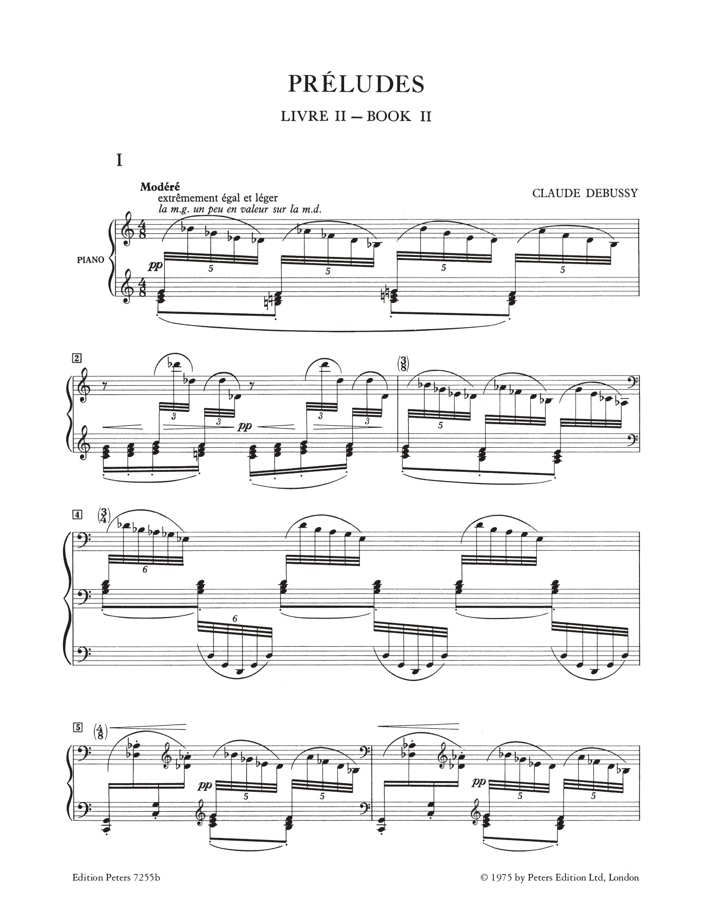 Claude Debussy - Preludes Book 2 (Urtext Edition)