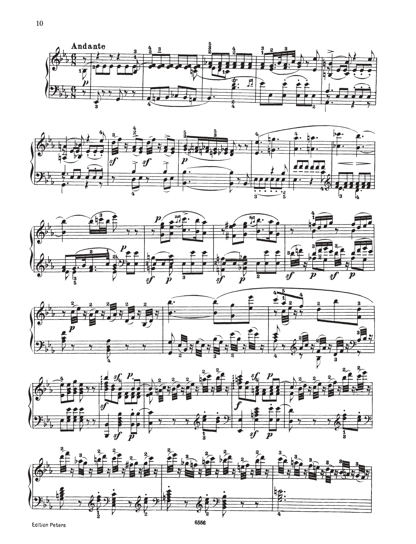 Mozart - Symphony No 40 G Minor K 550 For Piano Solo Book