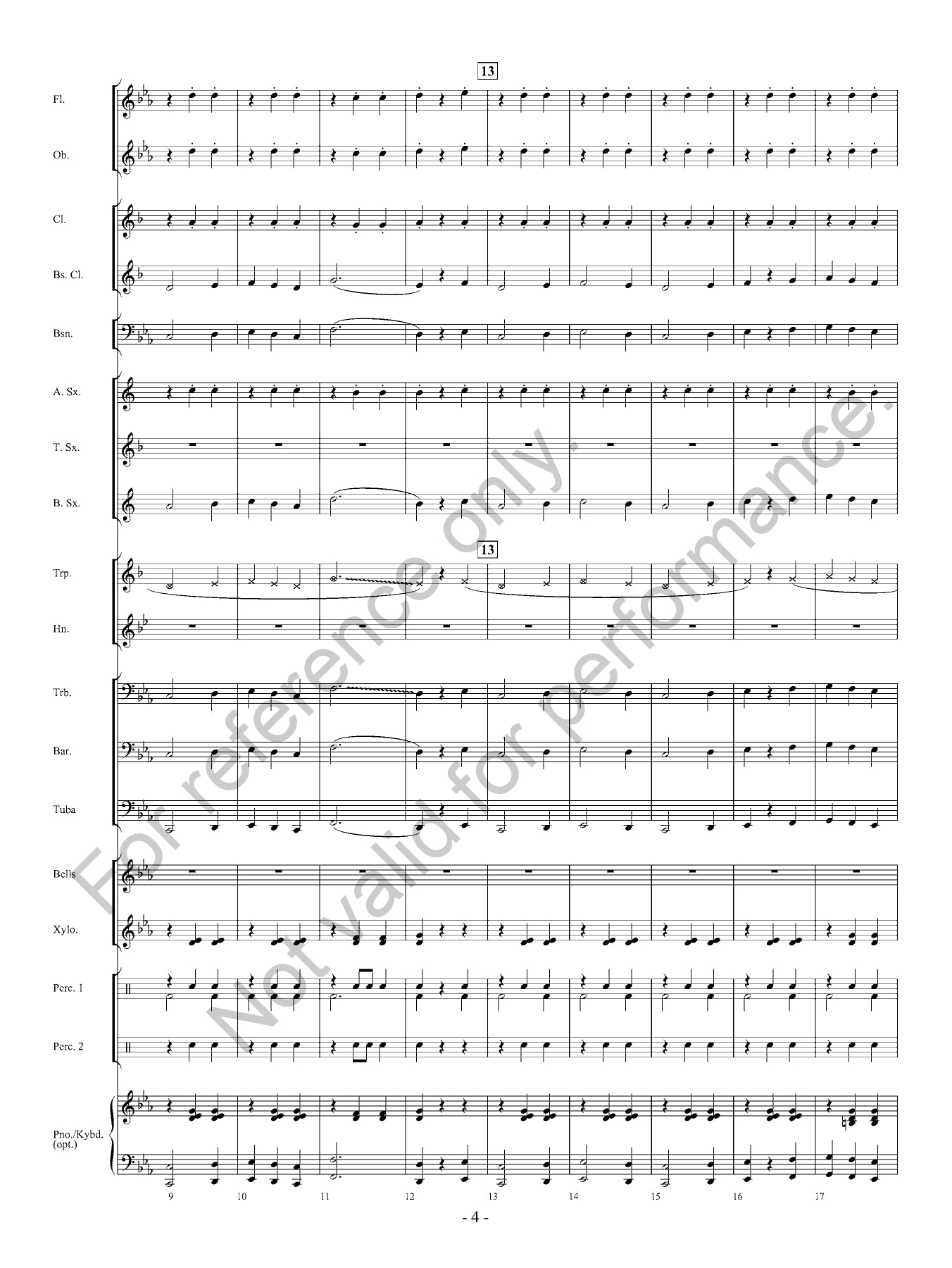 Waltz Of The Wraiths Concert Band Level .05 Score/Parts