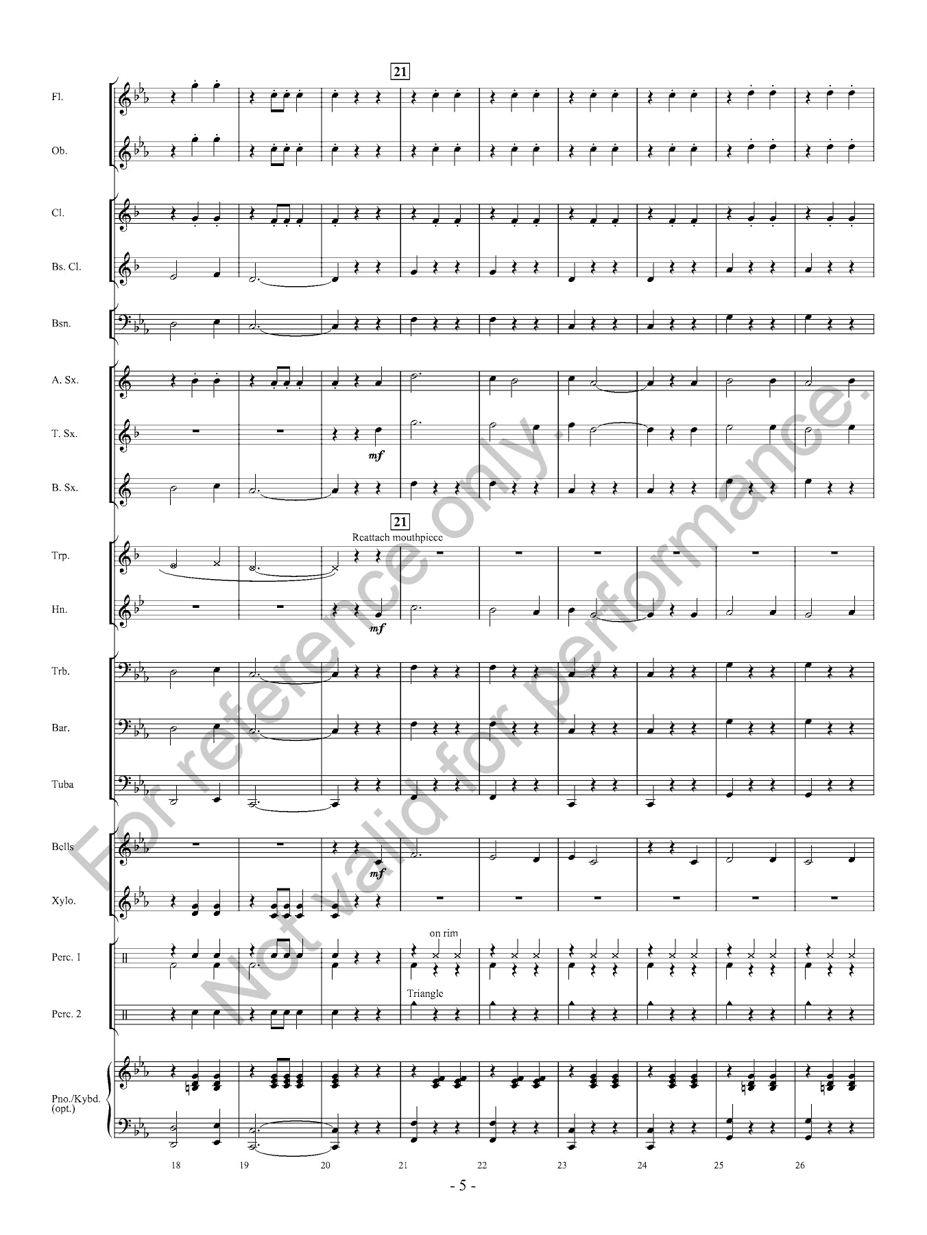 Waltz Of The Wraiths Concert Band Level .05 Score/Parts