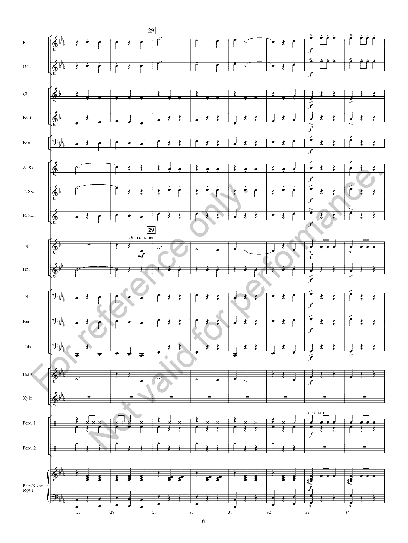 Waltz Of The Wraiths Concert Band Level .05 Score/Parts