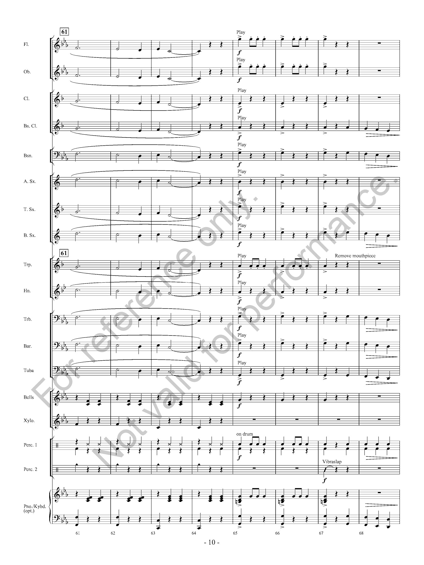 Waltz Of The Wraiths Concert Band Level .05 Score/Parts