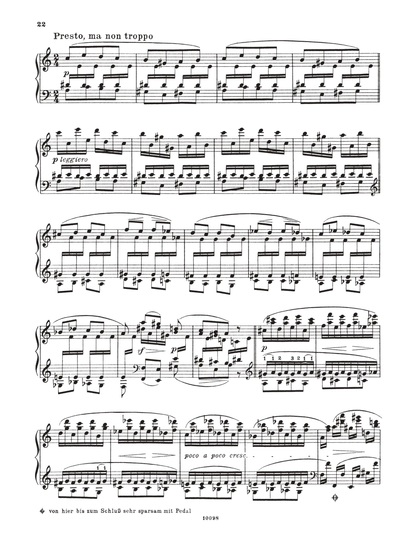 Brahms - Variations On A Theme Of Paganini Op 35 for Piano Complete Book