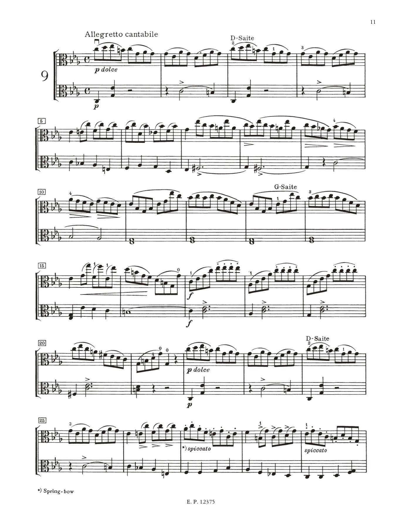 Dancla - 15 Studies Op. 68 for 2 Violas Book